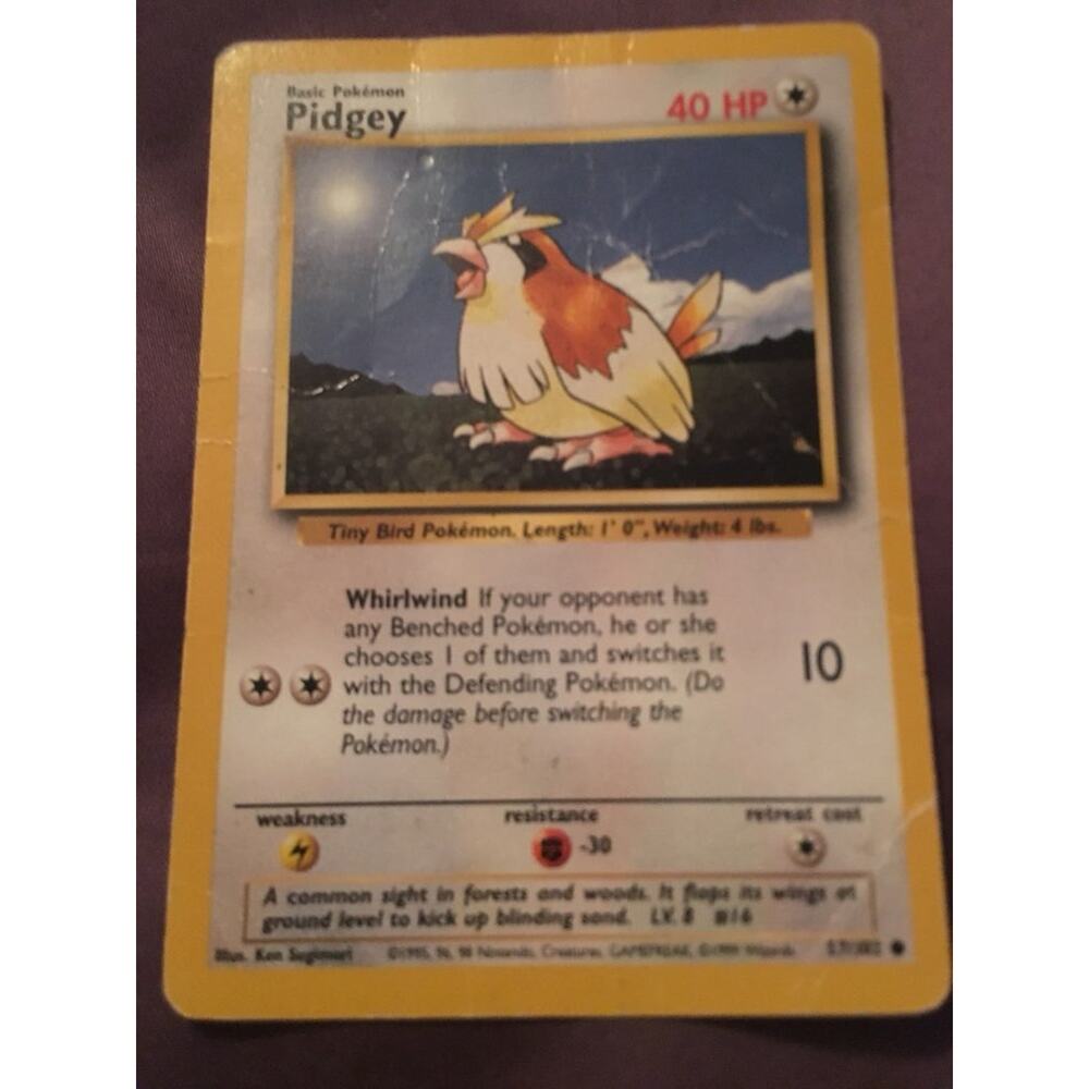 Pidgey‎ Pokemon Card
